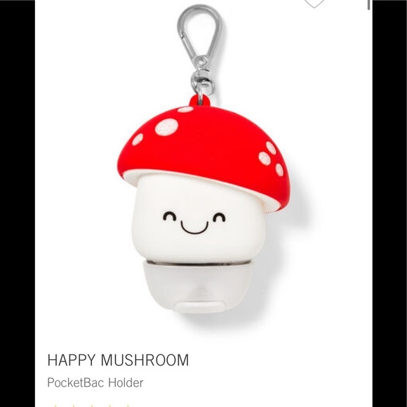 Comes w/Bonus: HAPPY MUSHROOM PocketBac Holder + 1 Surprise PocketBac Sanitizer - Picture 2 of 8